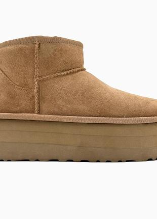 Ugg classic ultra mini platform xl chestnut 41