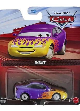 Автомобиль машинка тачки marilyn мерилин mattel disney pixar
