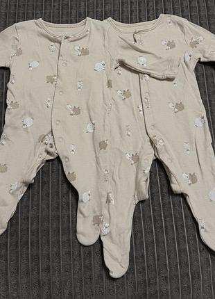 Чоловічки у принт з баранчиками 2 шт primark