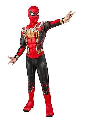 Детский карнавальный маскарадный костюм железный человек паук spiderman для мальчиков нет пути домой marvel halloween хэллоуин новогодний 12-14 лет