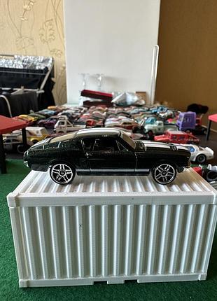 Колекційна моделька hot wheels '67 mustang (серія «форсаж» / fast & furious), чорний
