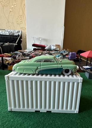 Колекційна моделька hot wheels hirohata merc зелений