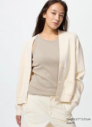 Кардиган бавовняний uniqlo