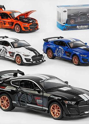 Машина lf-03608 (48/2) "авто експерт" 4 кольори, металопластик, 1:32, світло, звук, інерція, відчиняються двері, багажник, капот,