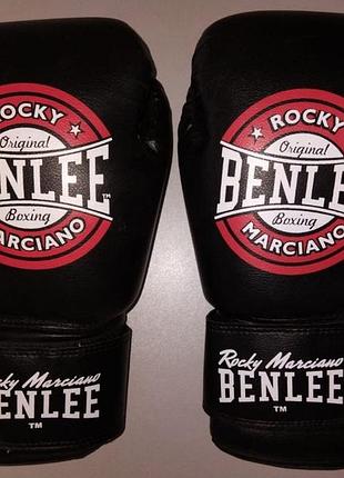 Боксерські рукавички benlee rocky marciano 10 oz ідеальний стан бокс