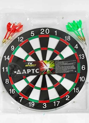 Дартс с 33995 (24) "tk sport", з металевою сіткою, розмір 15", в слюді