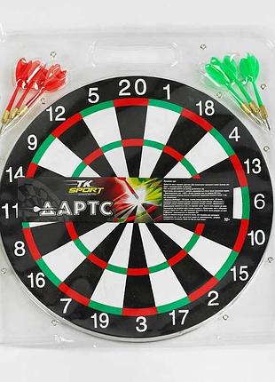 Дартс с 34001 (24) "tk sport", розмір 15", в слюді