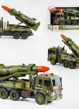 Машина пусковая установка wy 650 a (24) звуковые и световые эффекты, в коробке