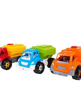 Бензовоз 6337 (6) 3 цвета, "tehnok toys"