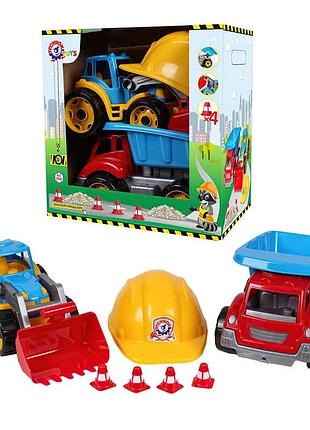 Малыш-строитель 3985 (3) "technok toys" в коробке
