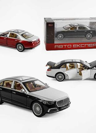 Машина tx 90740 (48/2) "авто експерт", 3 кольори, металопластик, масштаб 1:22, світло, звук, інерція, відчиняються двері, багажник