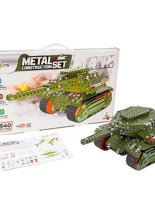 Гр конструктор металевий 9307 (5) "technok toys", 540 деталей, у коробці
