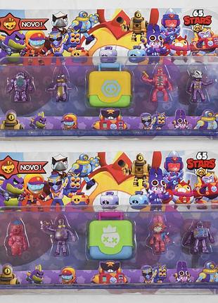 Герої ldy 20953 (144) brawl stars, 3 види, на листі