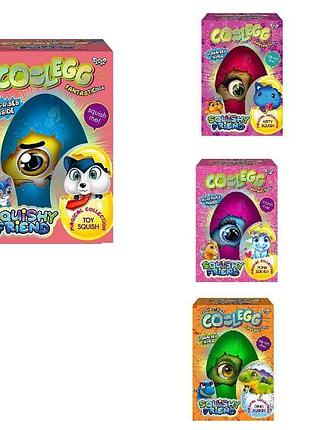 Креативна творчість "cool egg" 5 видів ce-01-01,02,03,04,05 (4) "danko toys", опис укр/рос. мовами, кінетичний пісок, орбізи,