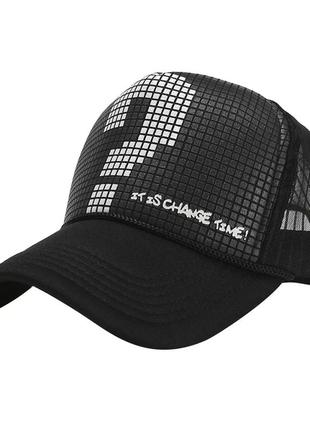 Кепка тракер знак питання з сіточкою, унісекс