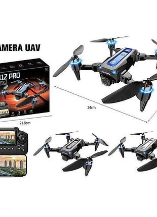Квадрокоптер на радіокеруванні s 112 pro (36) 2 види, акумулятор 3,7v,пульт 2.4g,камера, мобільний застосунок, підсвічування,