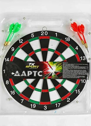 Дартс с 33994 (36) "tk sport", з металевою сіткою, розмір 12", в слюді