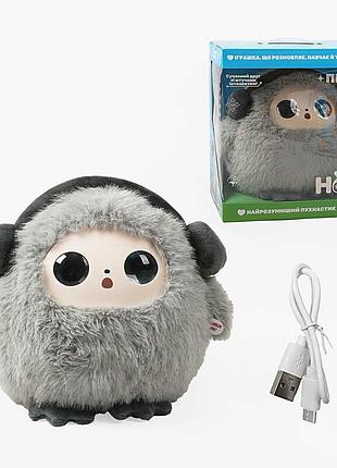 Іграшка зі штучним інтелектом holly h-21036 (12) озвучування укр. мовою, 50+ мов, голосове спілкування, ігри, новини, казки, led