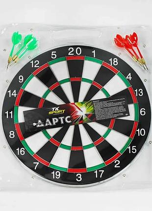 Дартс с 33996 (24) "tk sport", з металевою сіткою, розмір 17", в слюді