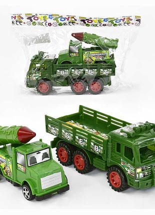Набор машин 858 в-20 (120/2) “военная техника”, инерция, подвижные детали, 2шт в пакете
