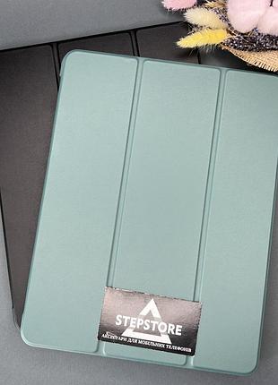 Книжка smart case для apple ipad pro 13 2024 / 2025 gen 7 8 під шкіру силіконовий протиударний магнітний