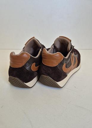Кожаные кеды 43-44 р сникеры 6