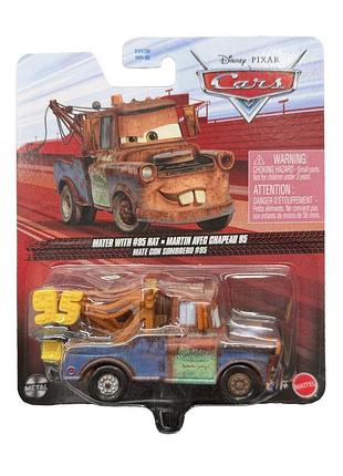 Автомобиль машинка тачки 3 cars метр сырник со шляпой №95 mattel disney pixar