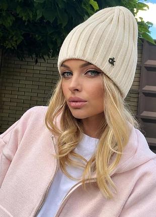 Шапка calvin klein демісезон лопатка