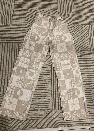 Джинси h&amp;m x smiley eur36