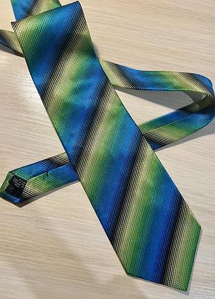 Шелковый оригинальный галстук missoni vintage italian silk tie