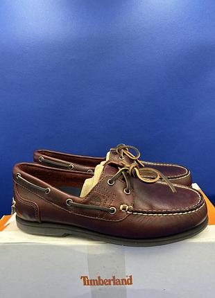 Чоловічі топсайдери timberland classic boat 2-eye (us 9.5)
