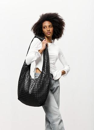 Женская сумка sambag hobo weave