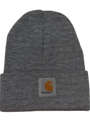 Шапка carhartt серая