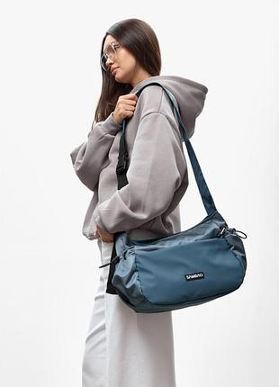 Жіноча сумка sambag dart блакитна