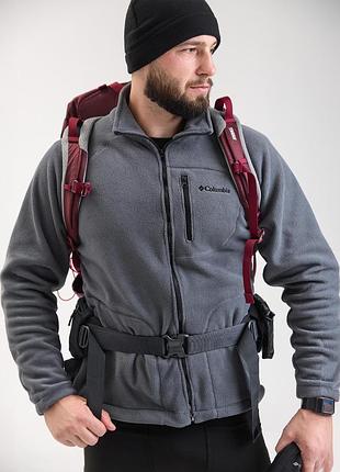 Спортивная кофта флисовая унисекс columbia polar fleece technology