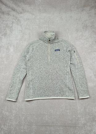 Жіноча флісова кофта patagonia better sweater 1/4 zip