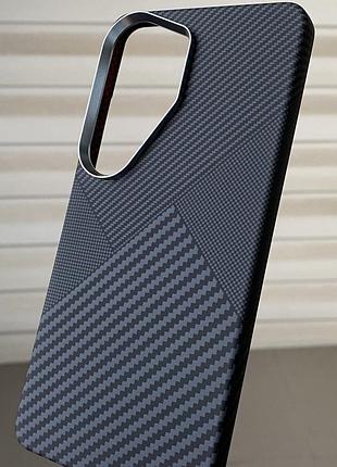 Чохол gleam graphite with magnetic ring для samsung s24 ultra