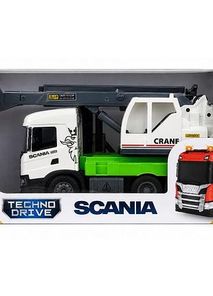 Автомодель серії big truck – автокран scania (світло, звук)