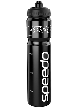 Бутылка speedo water bottle черный уни 1000 мл