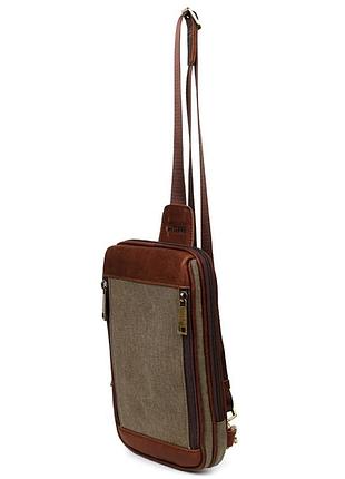 Мужские сумки бизнес слинг, деловой стиль tarwa gbh-1536-4lx