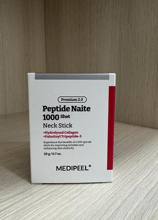 Стік для зони шиї та декольте  medipeel premium peptide naite 1000 shot neck stick