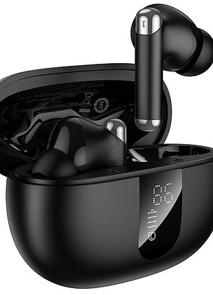 Бездротові навушники hoco eq26 nice true wireless anc+enc bt headset black