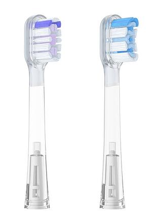 Насадки для зубної щітки hoco hp64 acoustic wave electric toothbrush transparent