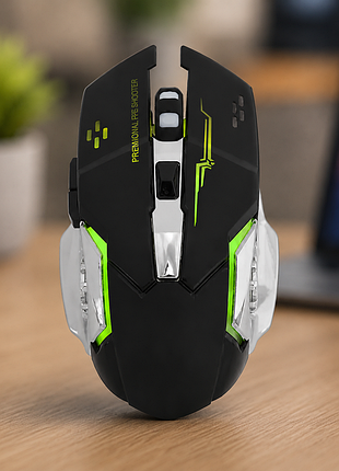 Мишка gaming t2 wireless / бездротова ігрова миша rgb bluetooth / мишка з безшумними кнопками