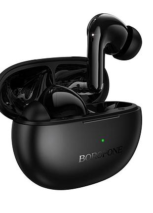 Бездротові навушники tws borofone fq16 star anc+enc smart ai translation headset(app) black