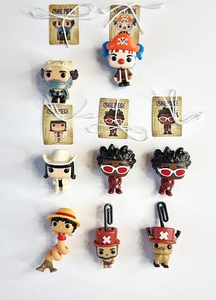 Фигурки kinder joy x funko pop, one piece (netflix) - киндер джой ван пес фигурка