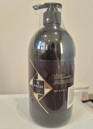 Hadat liquid silk shampoo
шампунь для відновлення сяйва та блиску волосся "рідкий шовк" розпив