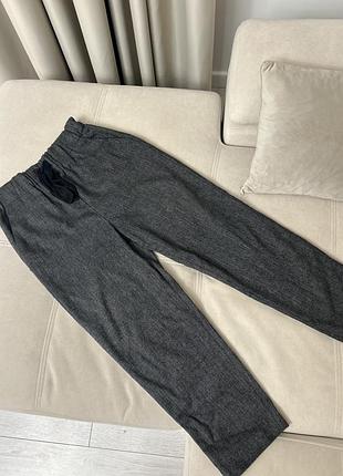 Брюки жіночі zara теплі сірі