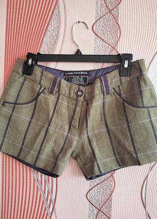 Шорти шерсть lucinda tweed shorts