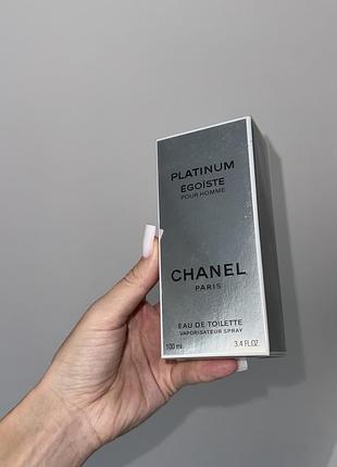 Чоловічі парфуми chanel egoiste platinum 100 мл франці духи платинум егоіст